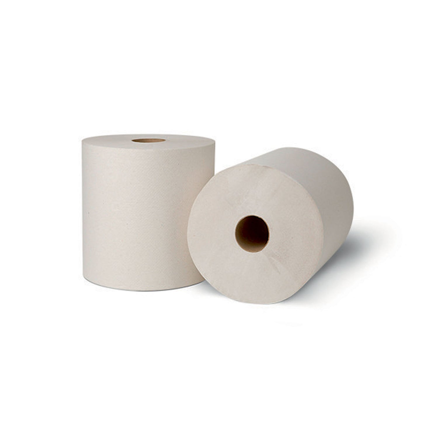 Hand Towel Roll, Universal, Natural/ White, 1-Ply, H21, 800ft, 7.9" x 7.9", 6 rl/cs (55 cs/plt)