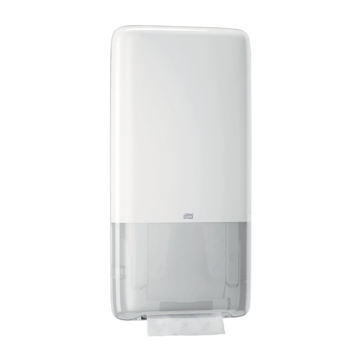 Hand Towel Dispenser, Universal, White, H5, Plastic, 28.7" x 14.6" x 4" (72 cs/plt)