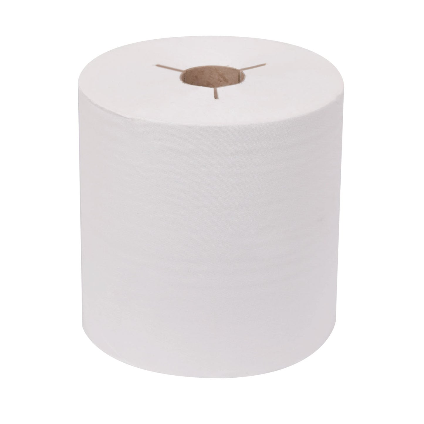 Hand Towel Roll, Universal, White, 1-Ply, Embossed, H80, 630ft, 8" x 7.8" x 1.9", 6 rl/cs (55 cs/plt)