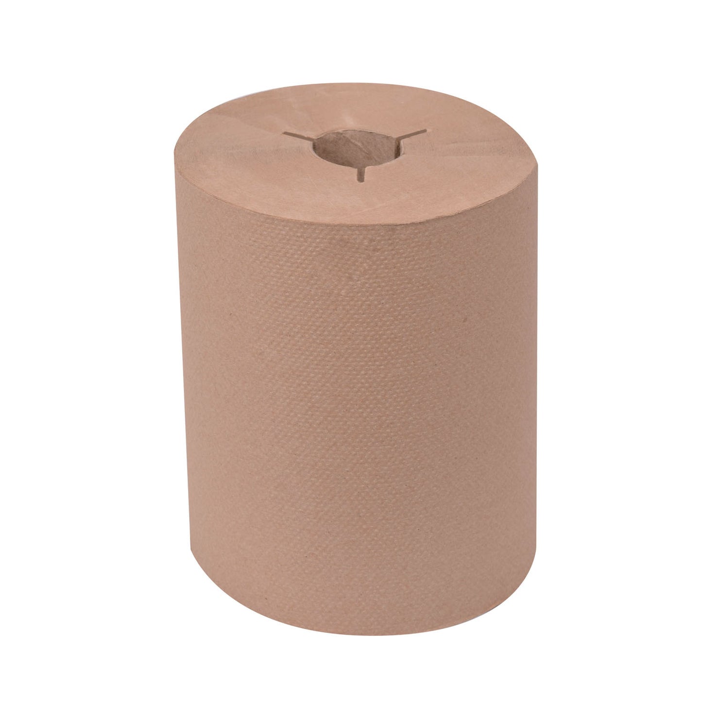 Hand Towel Roll, Universal, Natural, 1-Ply, Embossed, H86, 425ft, 8" x 6.2" x 1.9", 12 rl/cs (48 cs/plt)
