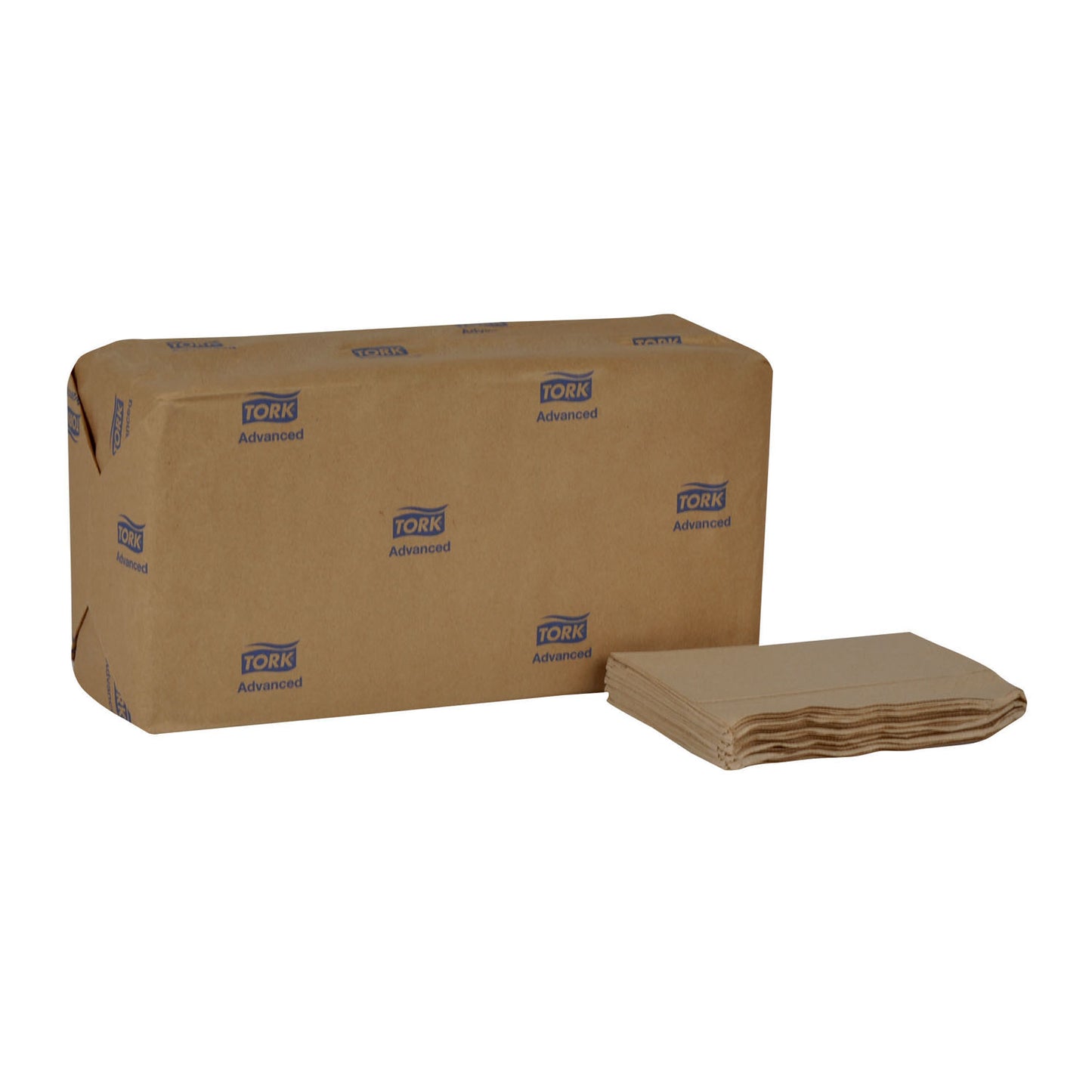 Masterfold Dispenser Napkin, Advanced, Natural, Soft, 1-Ply, Embossed, N7, 17" x 12", 500/pk, 12 pk/cs (35 cs/plt)