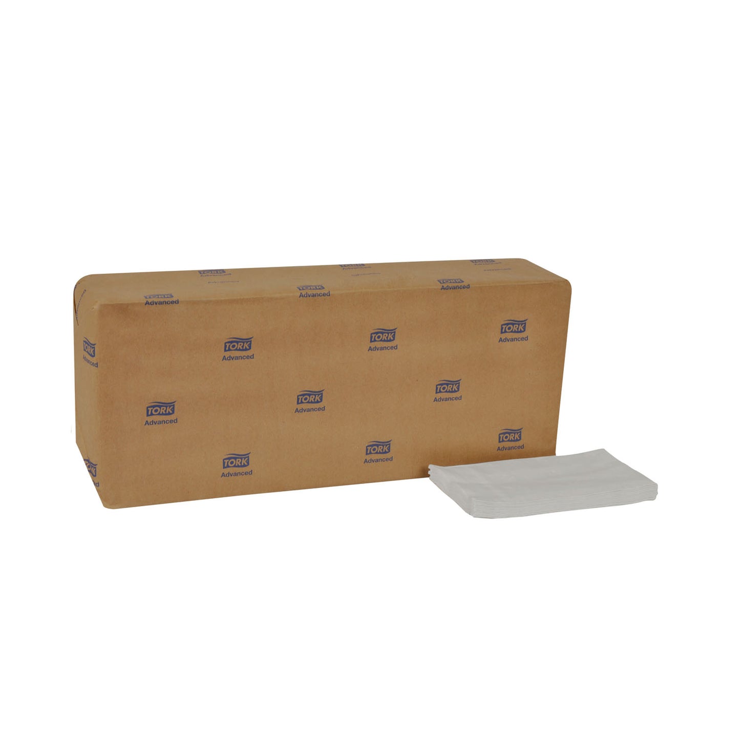 Dinner Napkin, Advanced, White, 2-Ply, 16.3" x 12.8", 467/pk, 6 pk/cs (42 cs/plt)