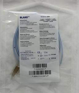 Silicone Drain, 7mm Flat, 3/4 Fluted, 3/16" Trocar, 10/cs (Continental US Only)