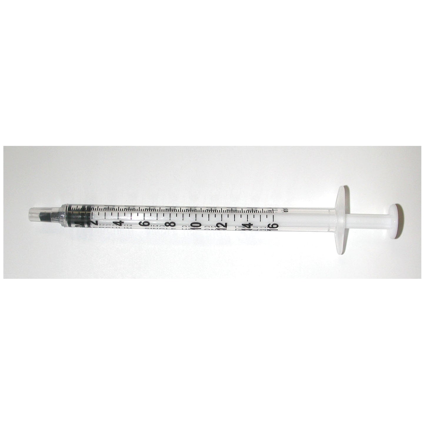 Tuberculin Syringe Only, 1cc, Low Dead Space Plunger, Luer Slip with Cap, 100/bx, 10 bx/cs (60 cs/plt)