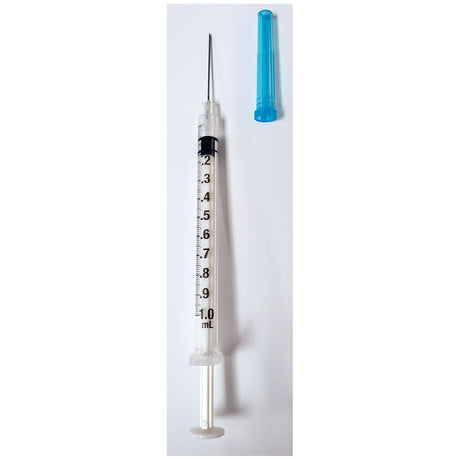 Combination Syringe, 3 mL, 20G x 1 1/2", Vet Soft Pack, Sterile, 100/bx, 8 bx/cs (Continental US Only) (Available to Authorized Animal Health Dealers Only)