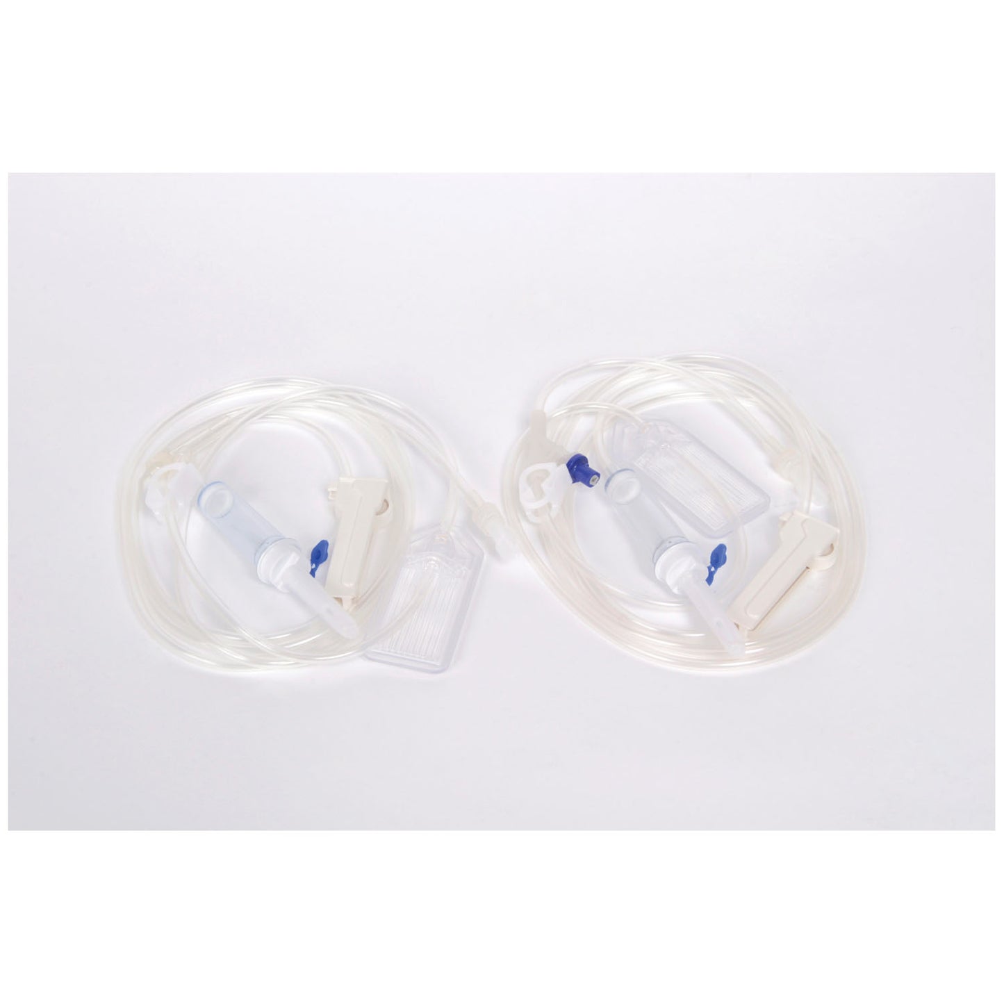 IV Admin Set, .2 Micron Filter, Y Injection Site, Vented/ Non-Vented, 84" Tube, Roller Clamp, Pinch Clamp, 20 Drops/mL, Latex/ DEHP Free, 50/cs