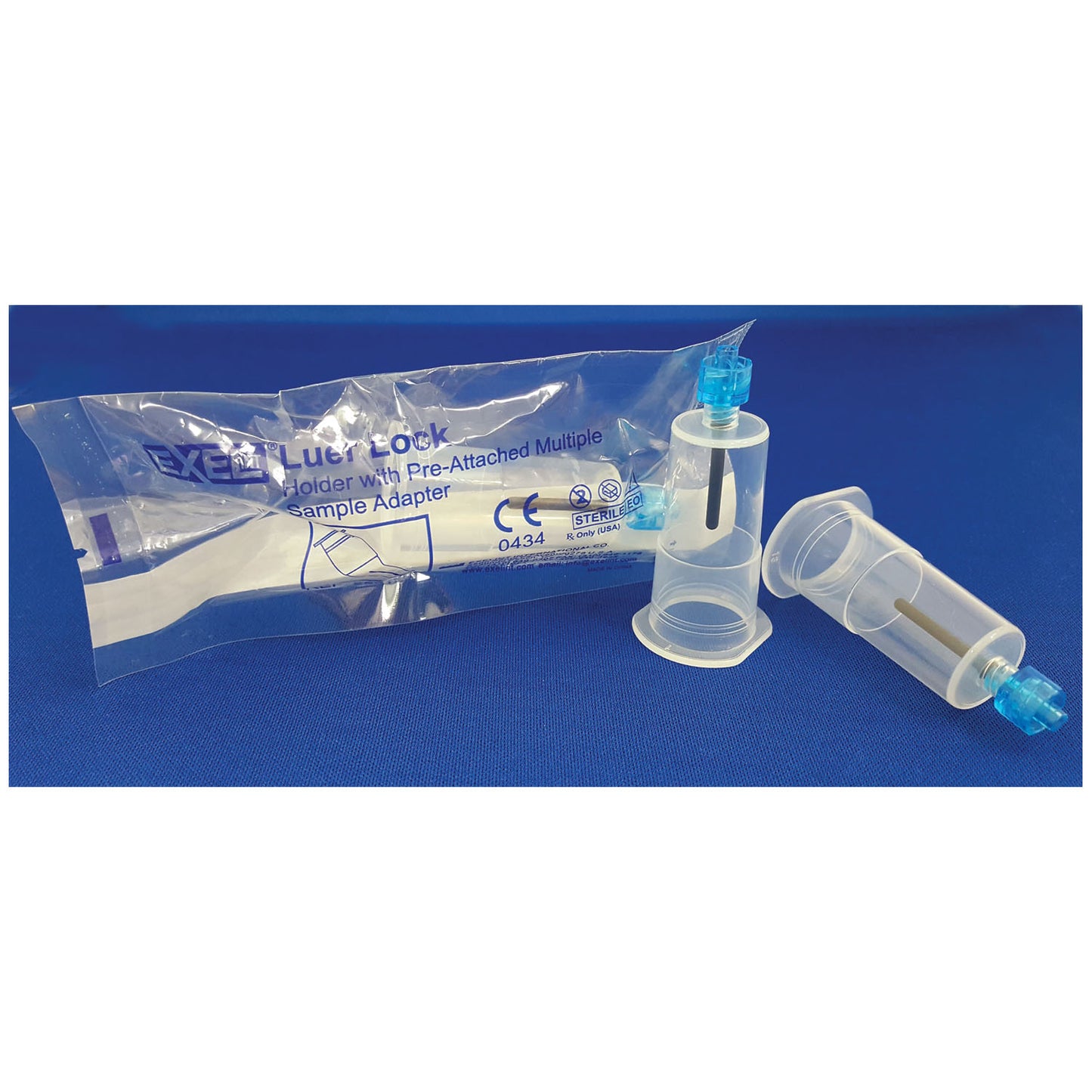 Multi-Sample Holder with Pre-Attached Luer Lock Adapter, Sterile, 50/bx, 4 bx/cs (64 cs/plt)