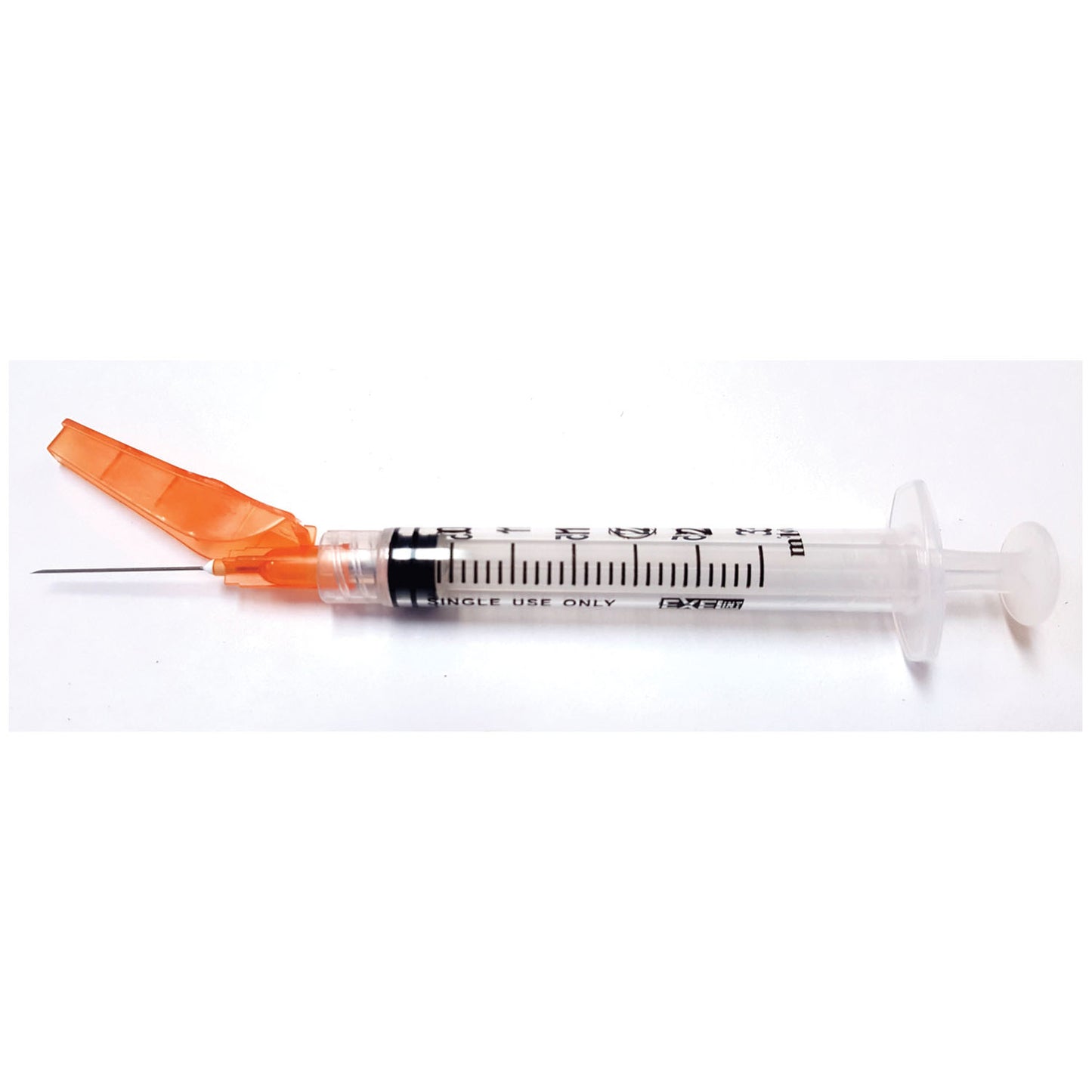 Safety Syringe (3 mL) w/ Safety Needle (25G x 1"), 50/bx, 8 bx/cs (50 cs/plt)