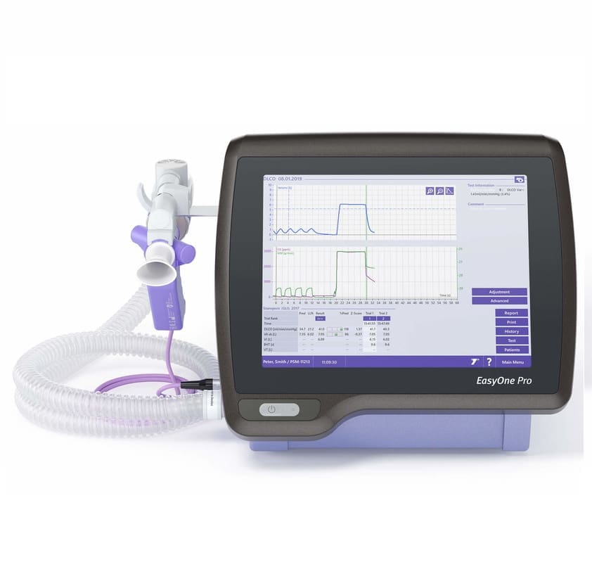 EasyOne Pro, Portable DLCO, Lung Volumes and Spirometry (DROP SHIP ONLY) (Not Available to Drop Ship from Vendor into Canada)
