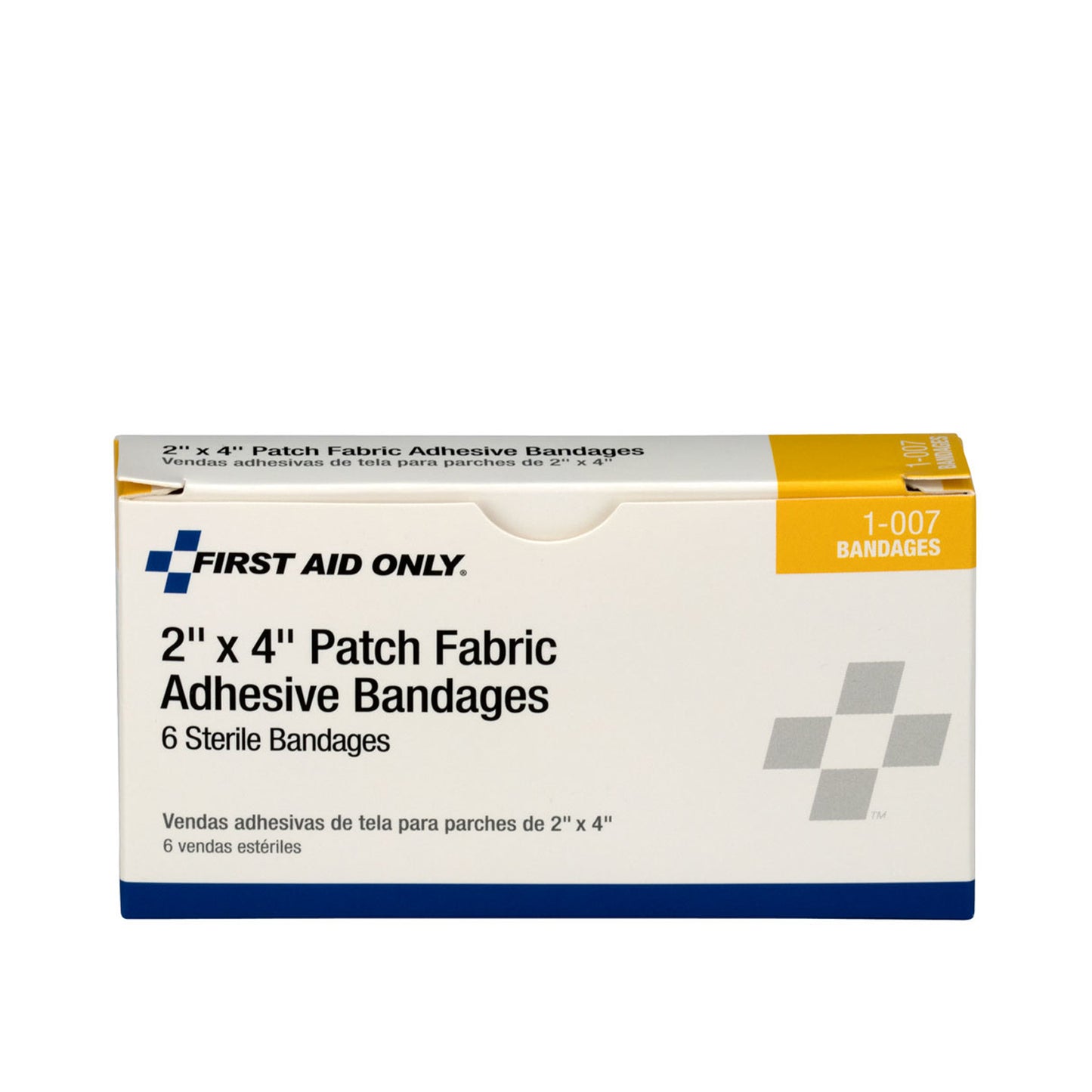 Fabric Bandages, 2"x4", 6/bx (DROP SHIP ONLY - $150 Minimum Order)
