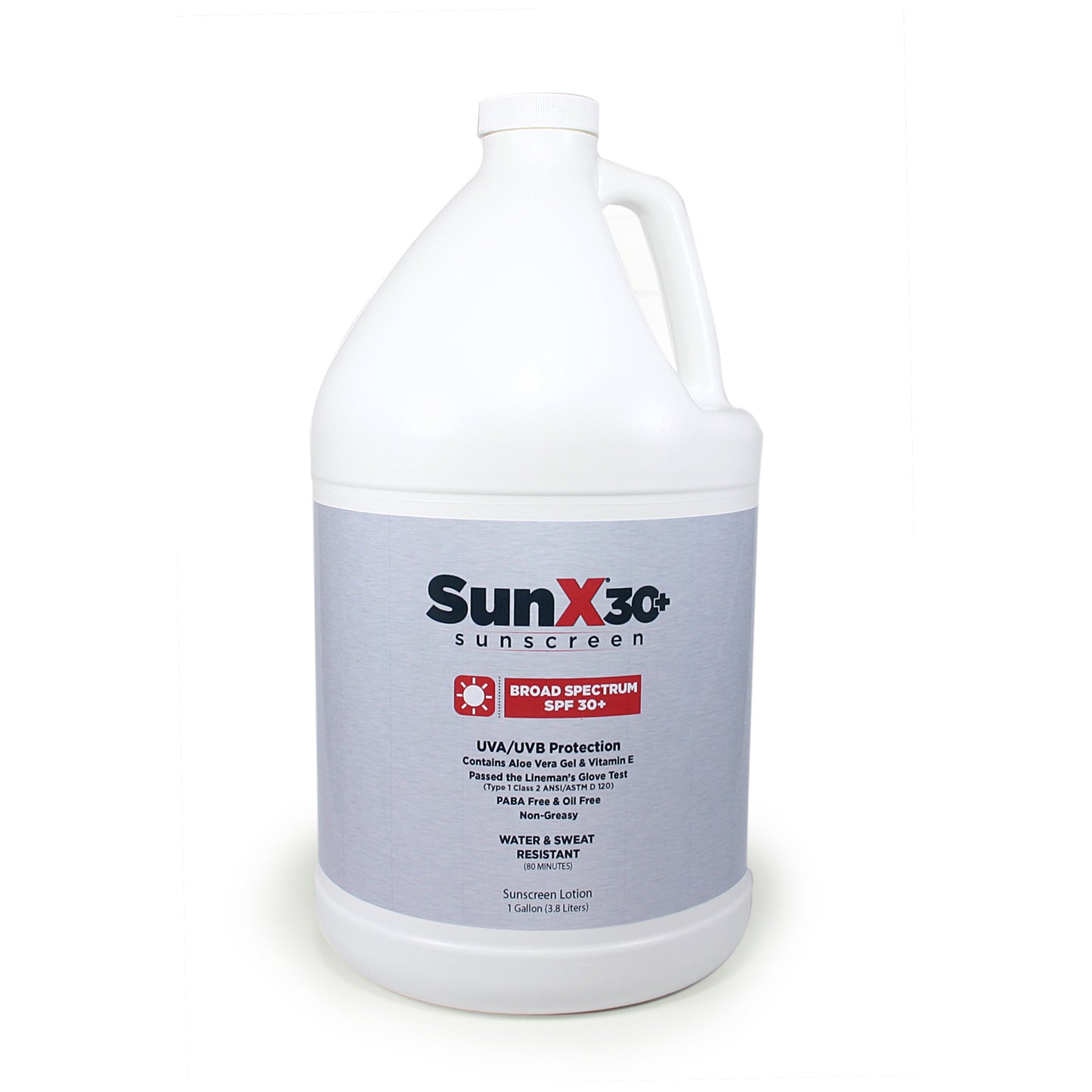 SunX30 Sunscreen Lotion, 1gal (DROP SHIP ONLY - $150 Minimum Order)