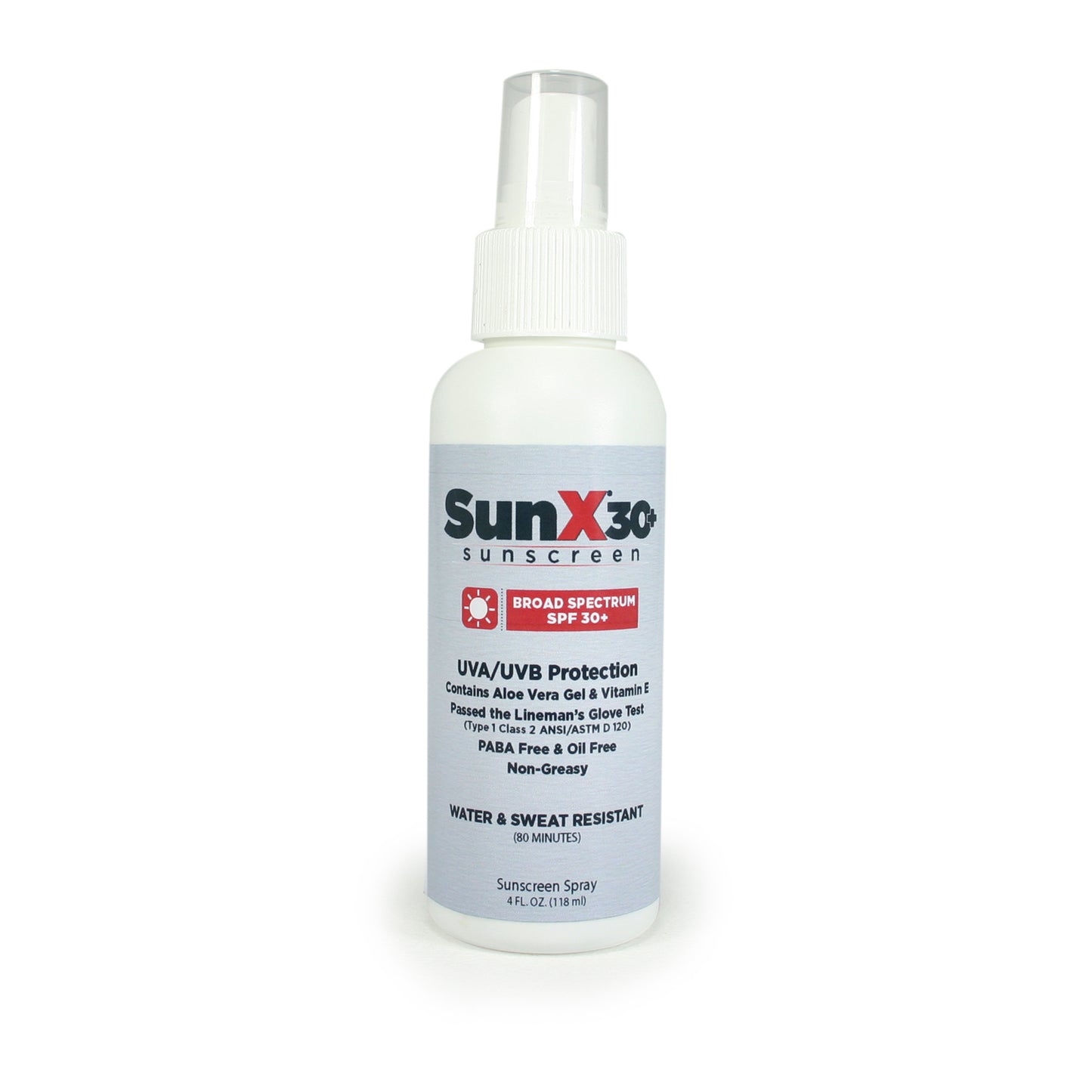 SunX30 Sunscreen Spray, 4oz, Pump , 12/cs (DROP SHIP ONLY - $150 Minimum Order)
