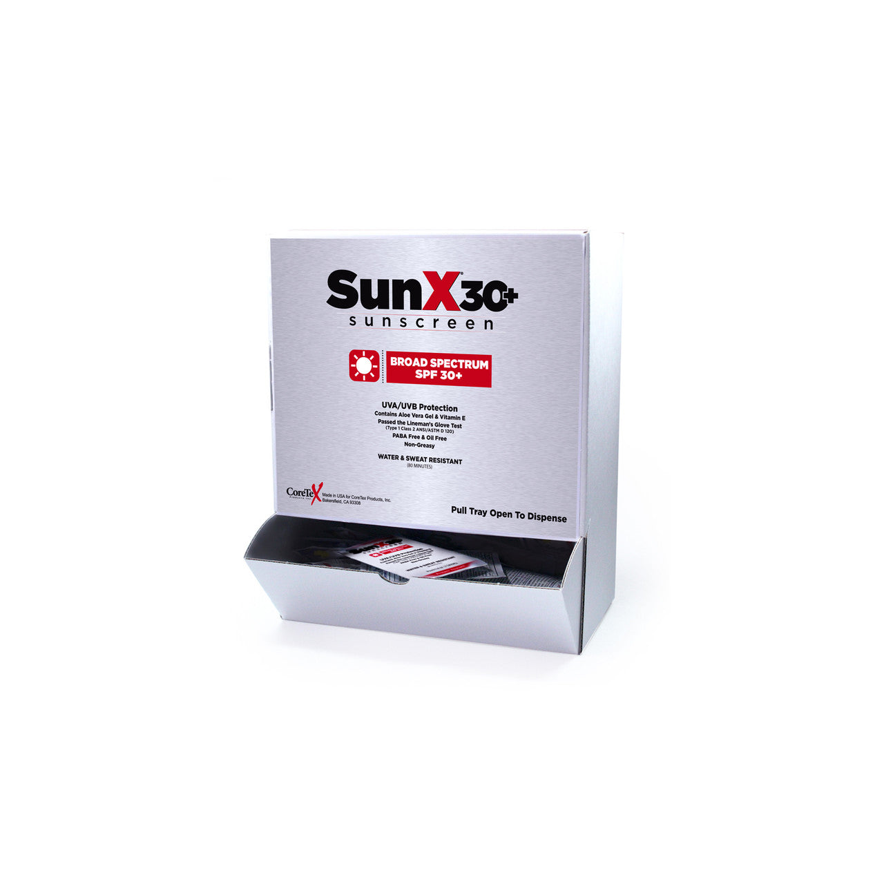 SunX30 Lotion Packets, 100/bx (DROP SHIP ONLY - $150 Minimum Order)