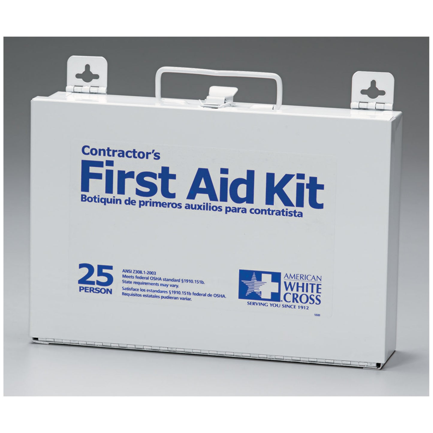 First Aid Kit, 25 Person, Metal Case (DROP SHIP ONLY - $150 Minimum Order)