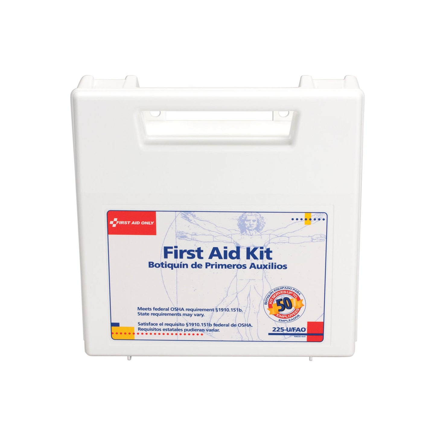 First Aid Kit, 50 Person, Bulk, 197pc (DROP SHIP ONLY - $150 Minimum Order)