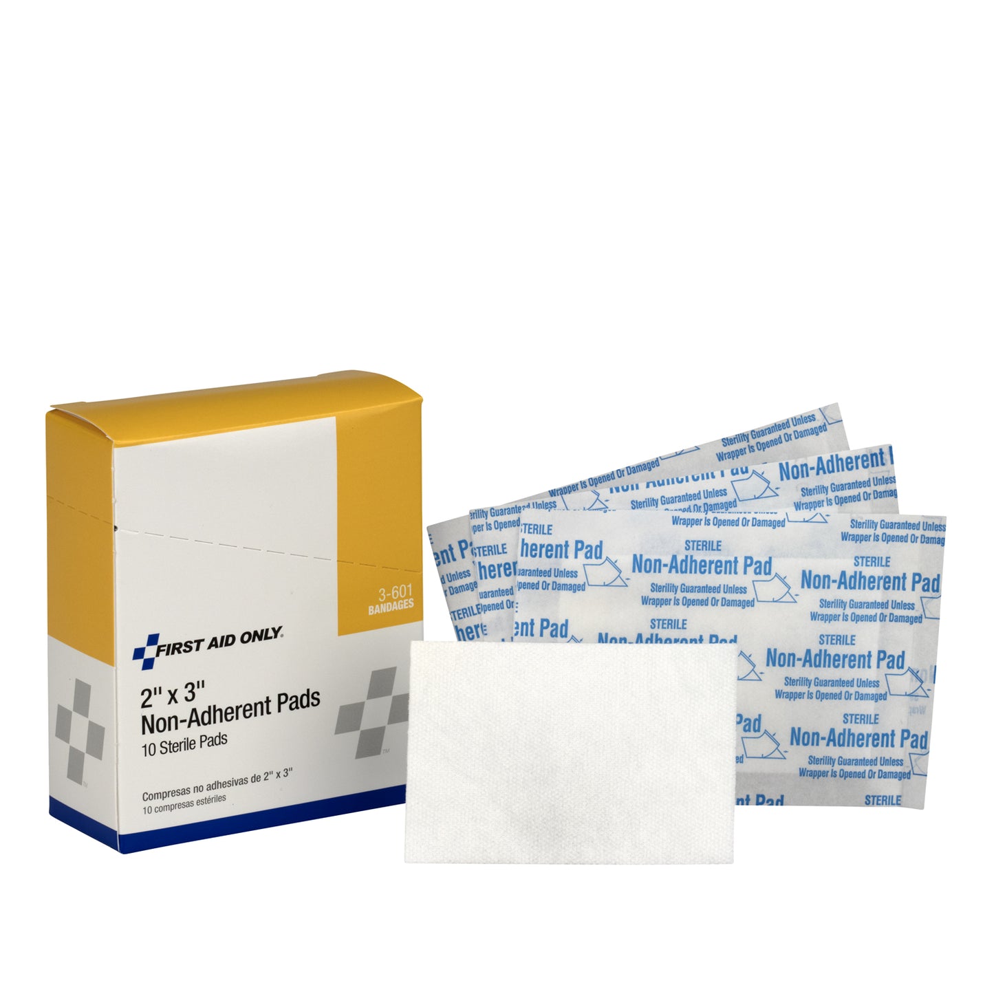Non-Adherent Pads, 2"x3", 10/bx (DROP SHIP ONLY - $150 Minimum Order)