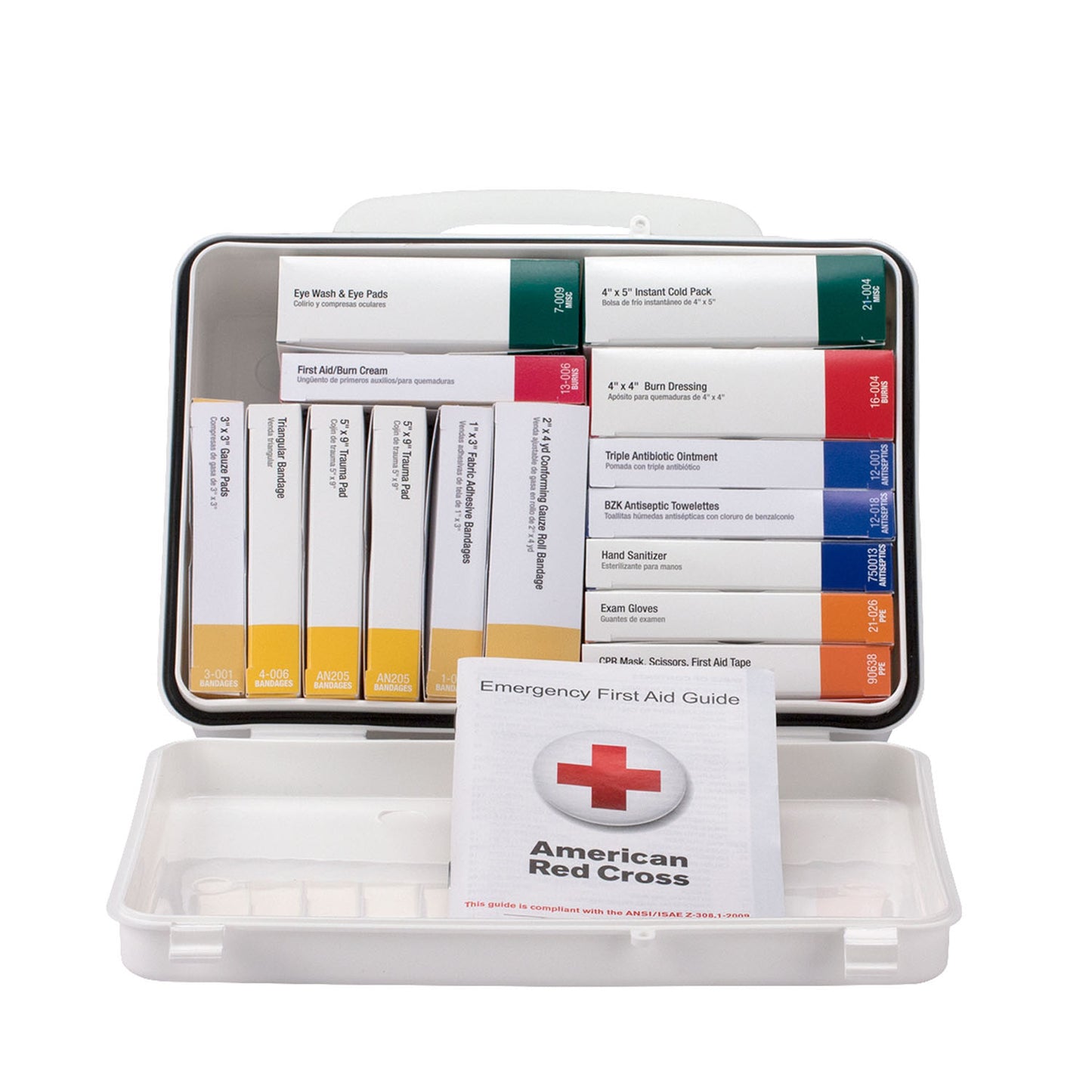 16 Unit First Aid Kit, ANSI A, Plastic Case (DROP SHIP ONLY - $150 Minimum Order)