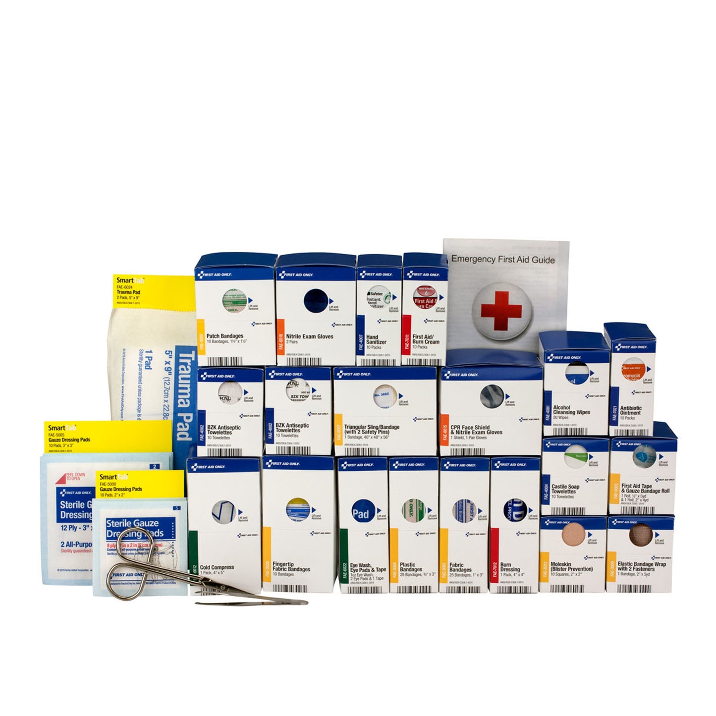 Smart Compliance Refill Pack, Large, w/o Meds, ANSI A+ (DROP SHIP ONLY - $150 Minimum Order)