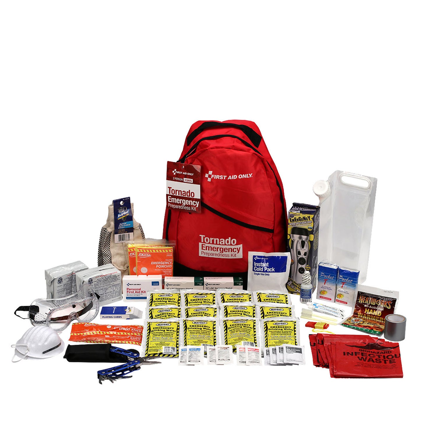 Emergency Preparedness Backpack, Tornado (DROP SHIP ONLY - $150 Minimum Order)