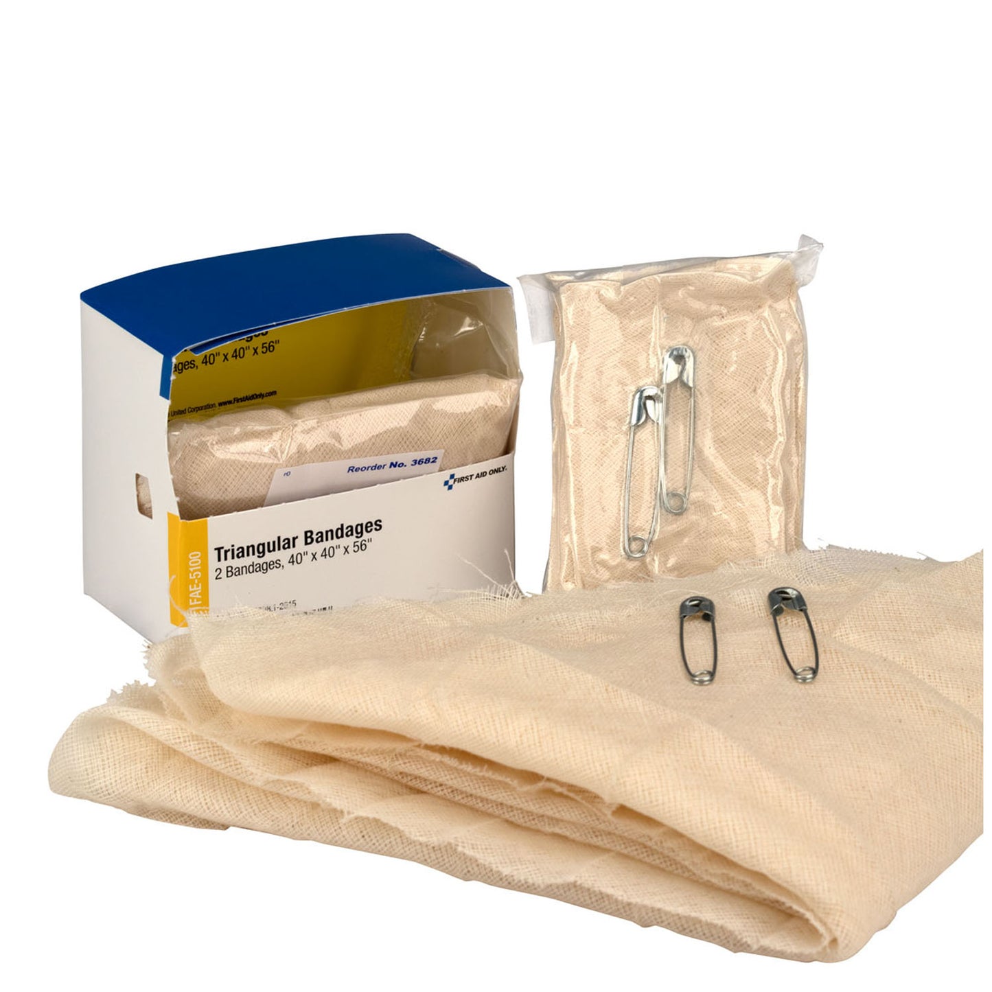 SC Refill, Includes: Triangular Bandage, 2/bx (DROP SHIP ONLY - $150 Minimum Order)