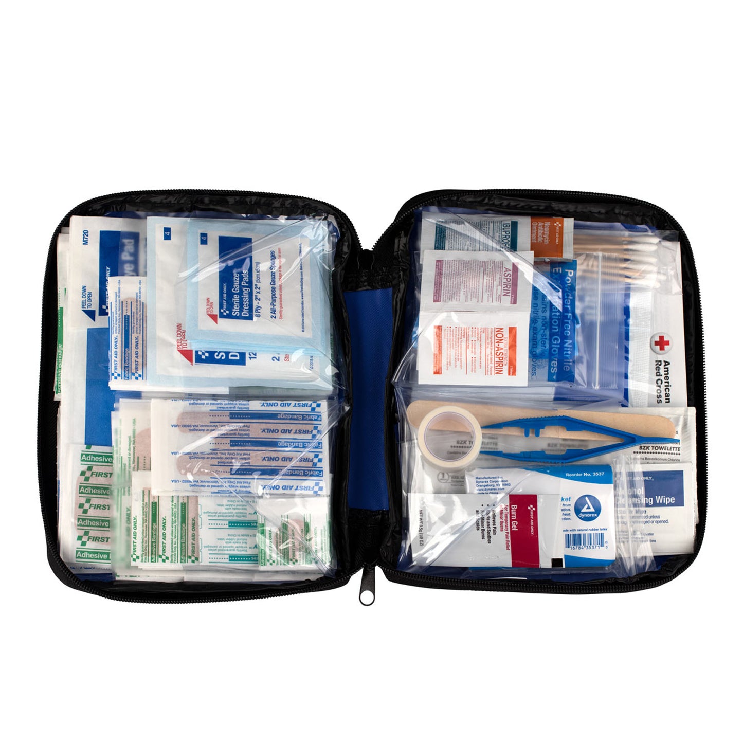 First Aid Kit, 200 Piece, Fabric Case, 6/cs (DROP SHIP ONLY - $150 Minimum Order)