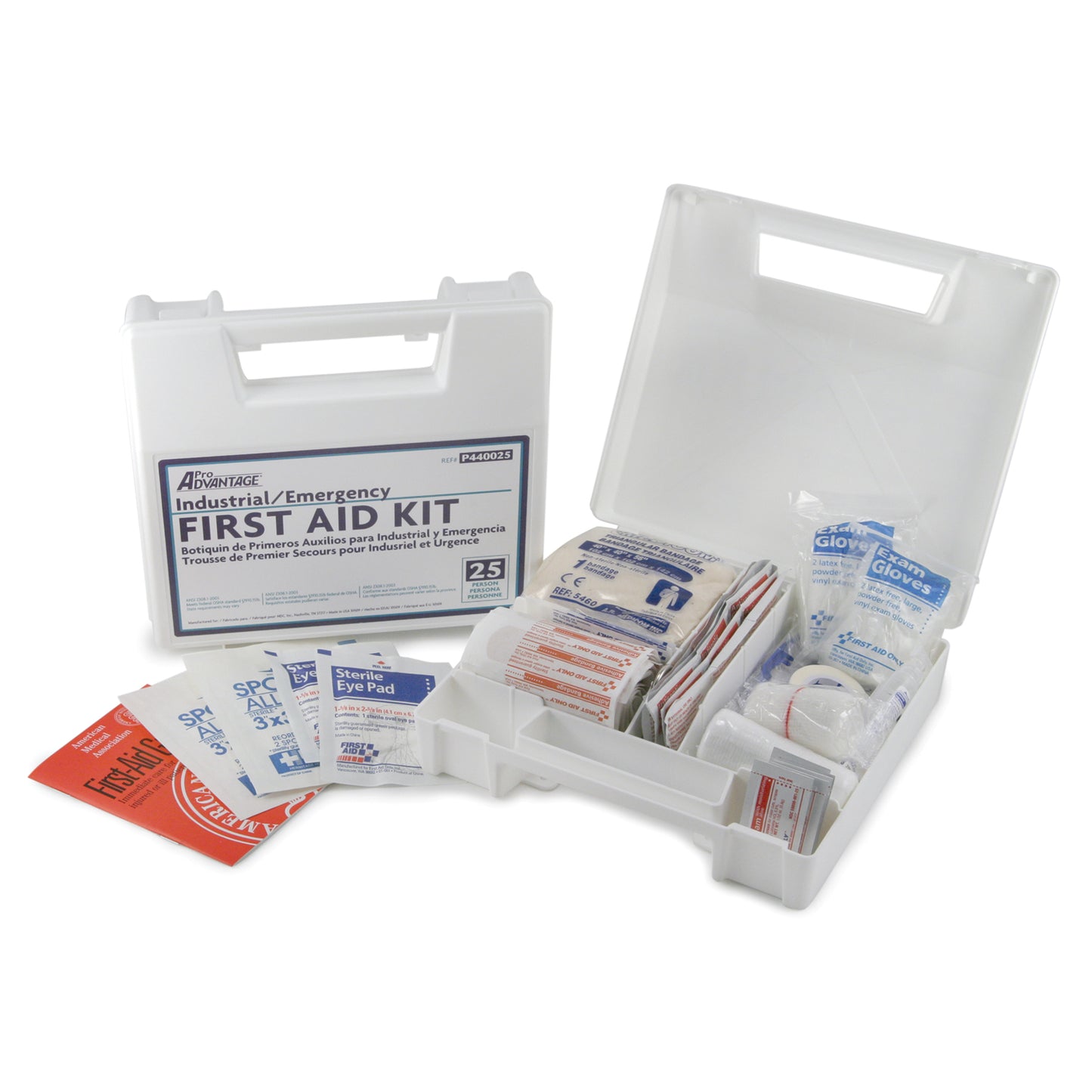 25 Person First Aid Kit, 158 pieces