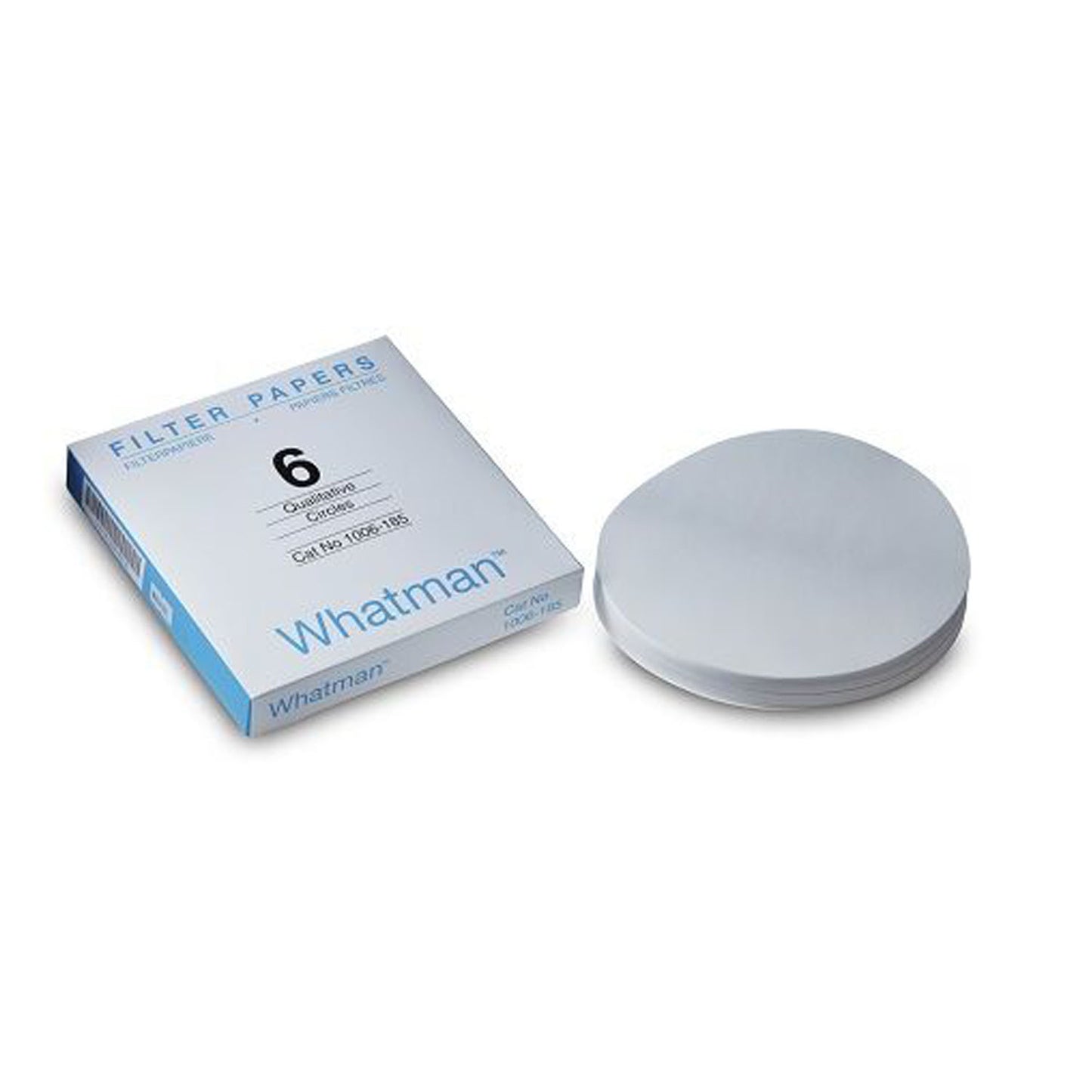 Filter Circles, 110mm Dia, Grade 6, 100/pk