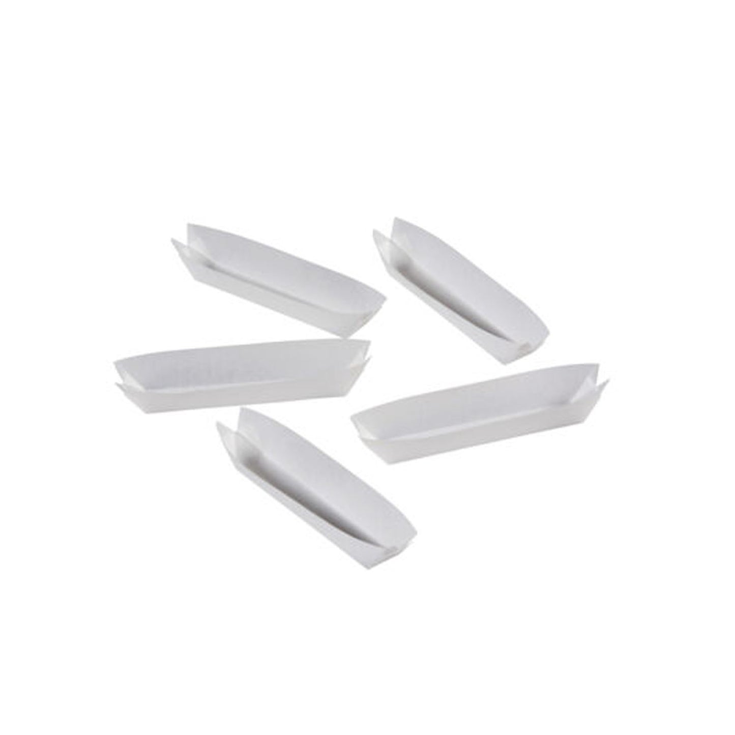Weighing Papers, Kjeldahl Weighing Boat, 55mm x 10mm x 10mm, Grade 609, 100/pk