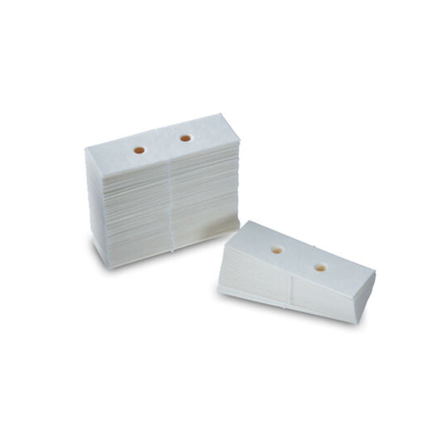 Filter Paper, for Technical Use, Grade 2589d, 40cm x 40cm, with 4 Holes, 100/pk