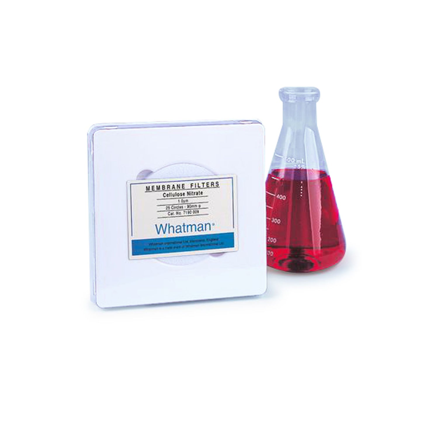 Filter Circles, 110mm Dia, Cellulose Nitrate, 0.45m Pore Size, Plain White, 50/pk