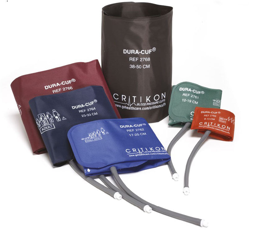 Cuff, Small Adult, 2-Tube, Inflation System, Royal Blue, 17-25cm, 5/bx (Continental US Only)