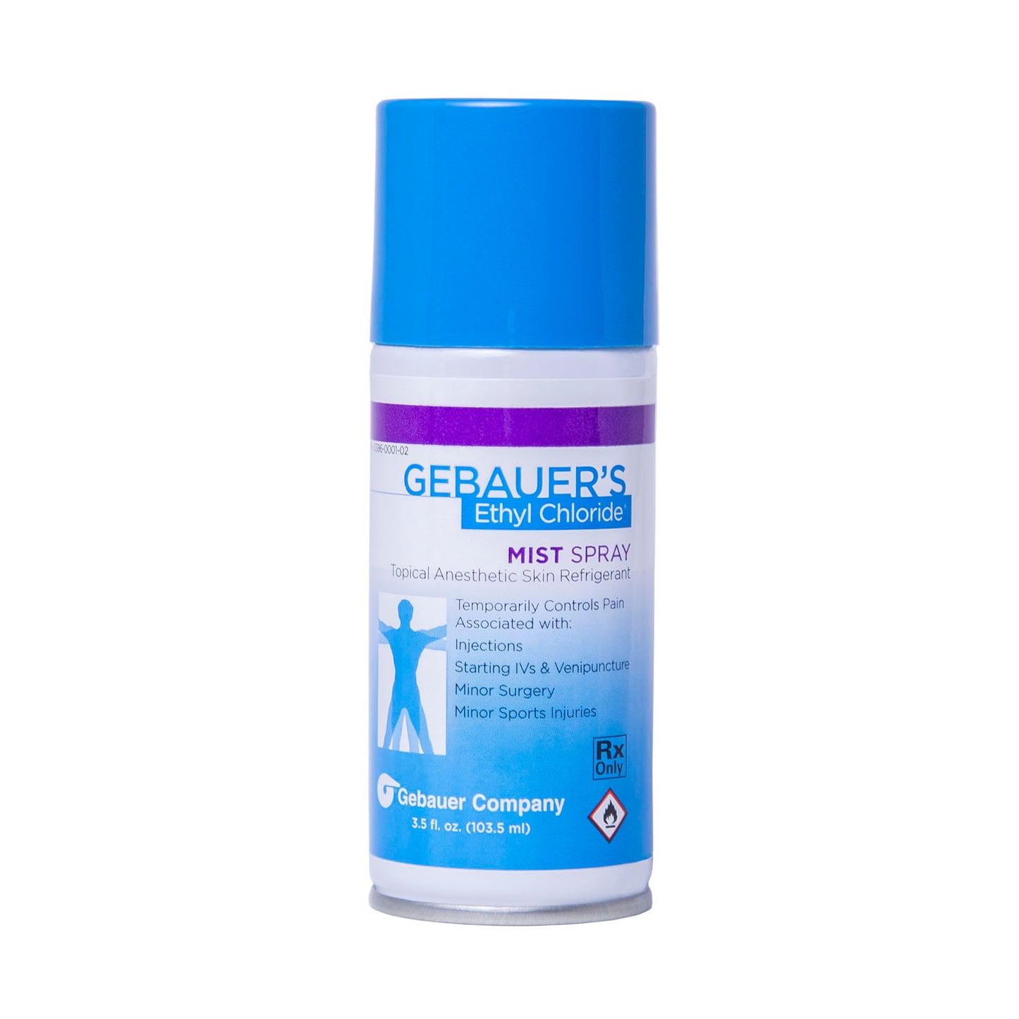 Mist Spray, 3.9 fl oz (115ml), Aerosol Can (Rx), 12/dz (Item is considered HAZMAT and cannot ship via Air or to AK, GU, HI, MP, PR, VI - See Vendor Information Page for more details)