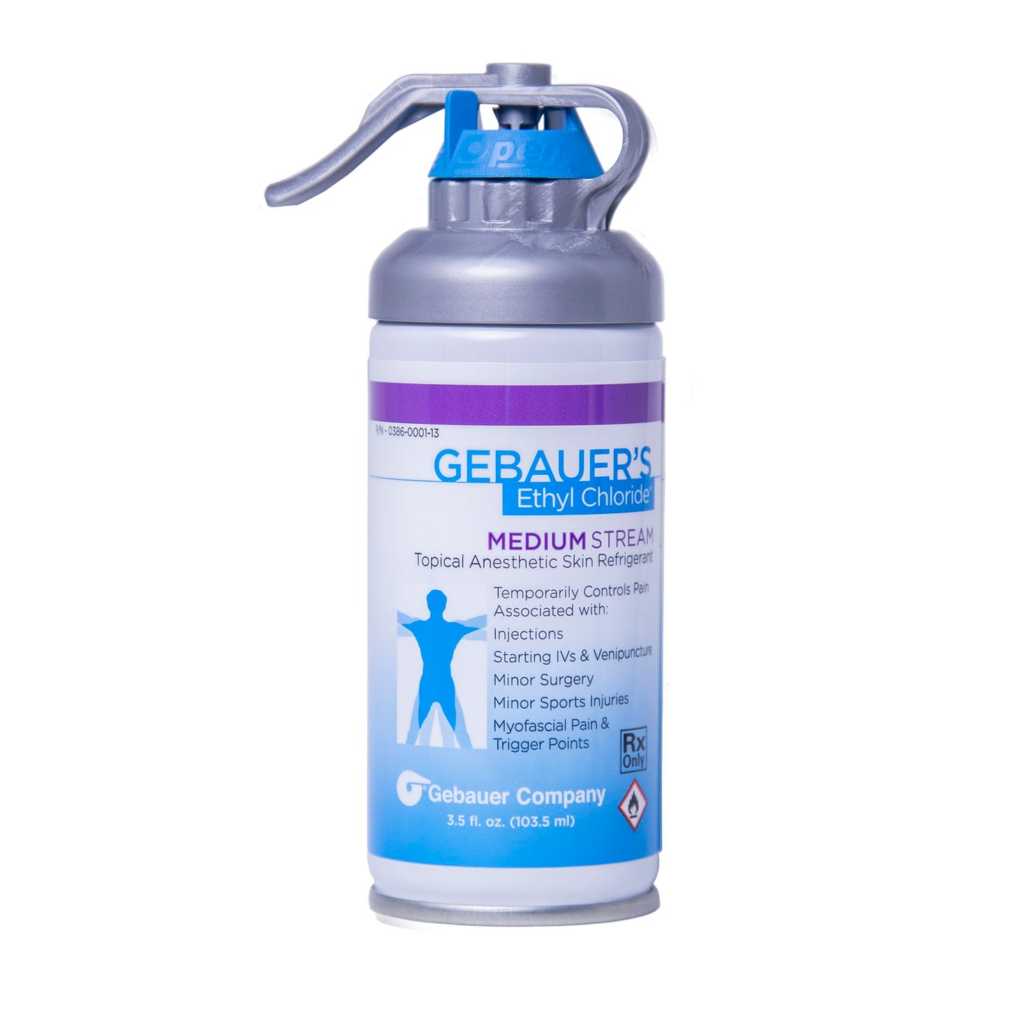 Medium Stream, 3.9 fl oz (115ml), Accu-Stream 360, Aerosol Can (Rx), 12/dz (Item is considered HAZMAT and cannot ship via Air or to AK, GU, HI, MP, PR, VI - See Vendor Information Page for more details)