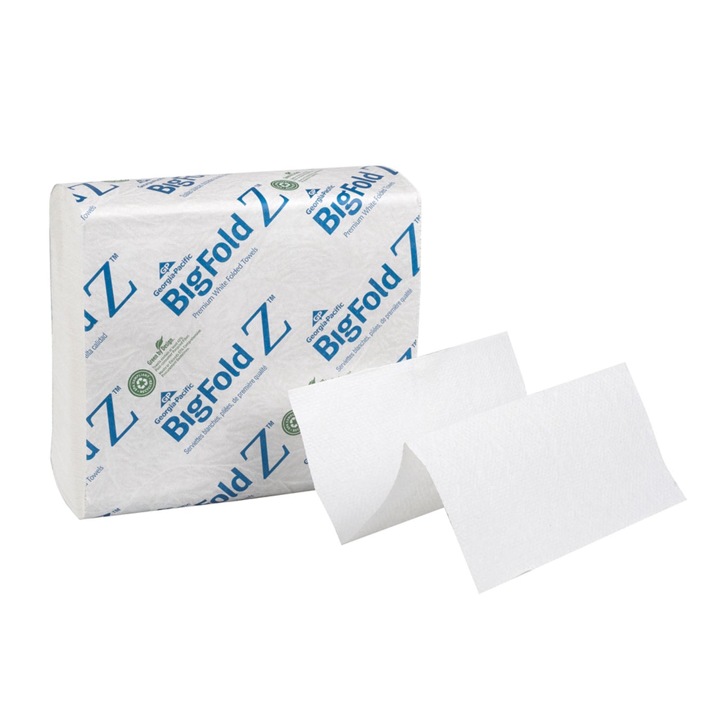 Premium C-Fold Replacement Paper Towels, White, 8" x 11" Sheets, 260 ct/pk, 10 pk/cs