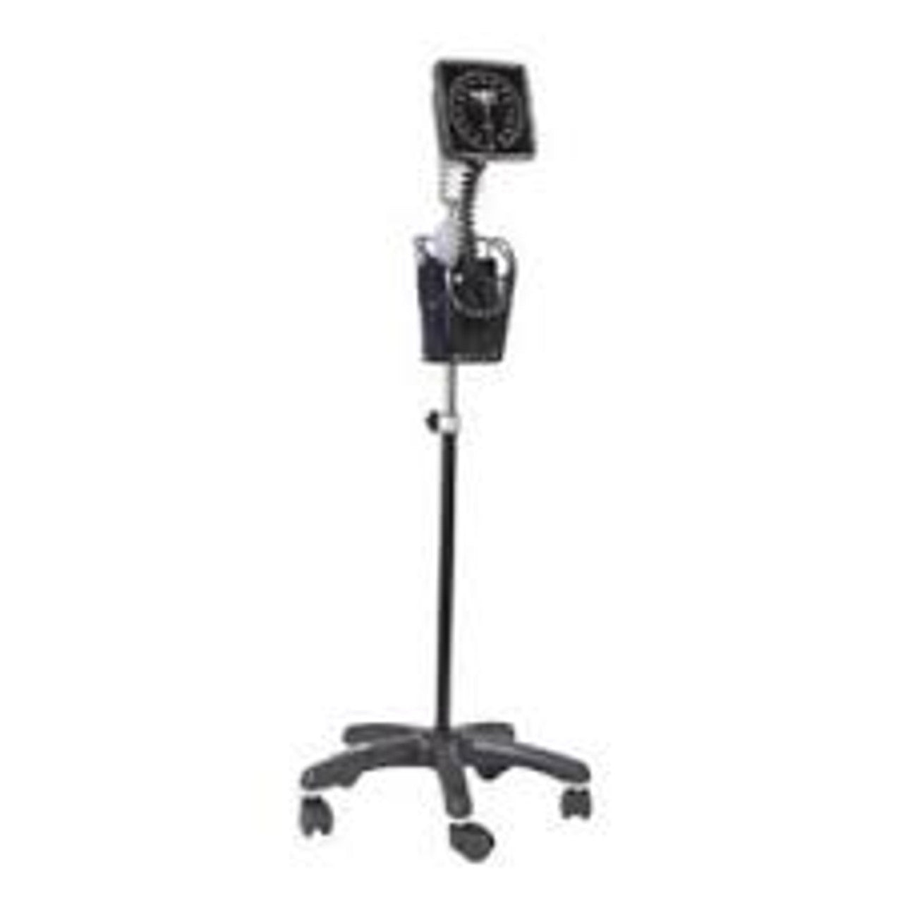 Wall Manometer System: Wall Gauge, Coiled Tubing, Adapter Bulb & Valve, Adult Dura-Cuf & Rolling Stand, Dinaclick Connector (Continental US Only)