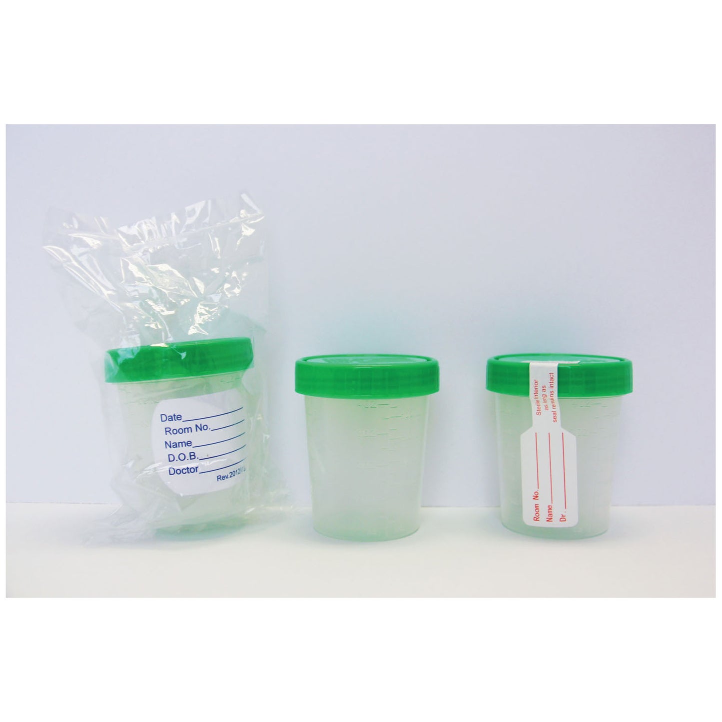 Specimen Container, Pneu-Tube, 90 ml, Sterile Inner Surface, 400/cs (18 cs/plt)
