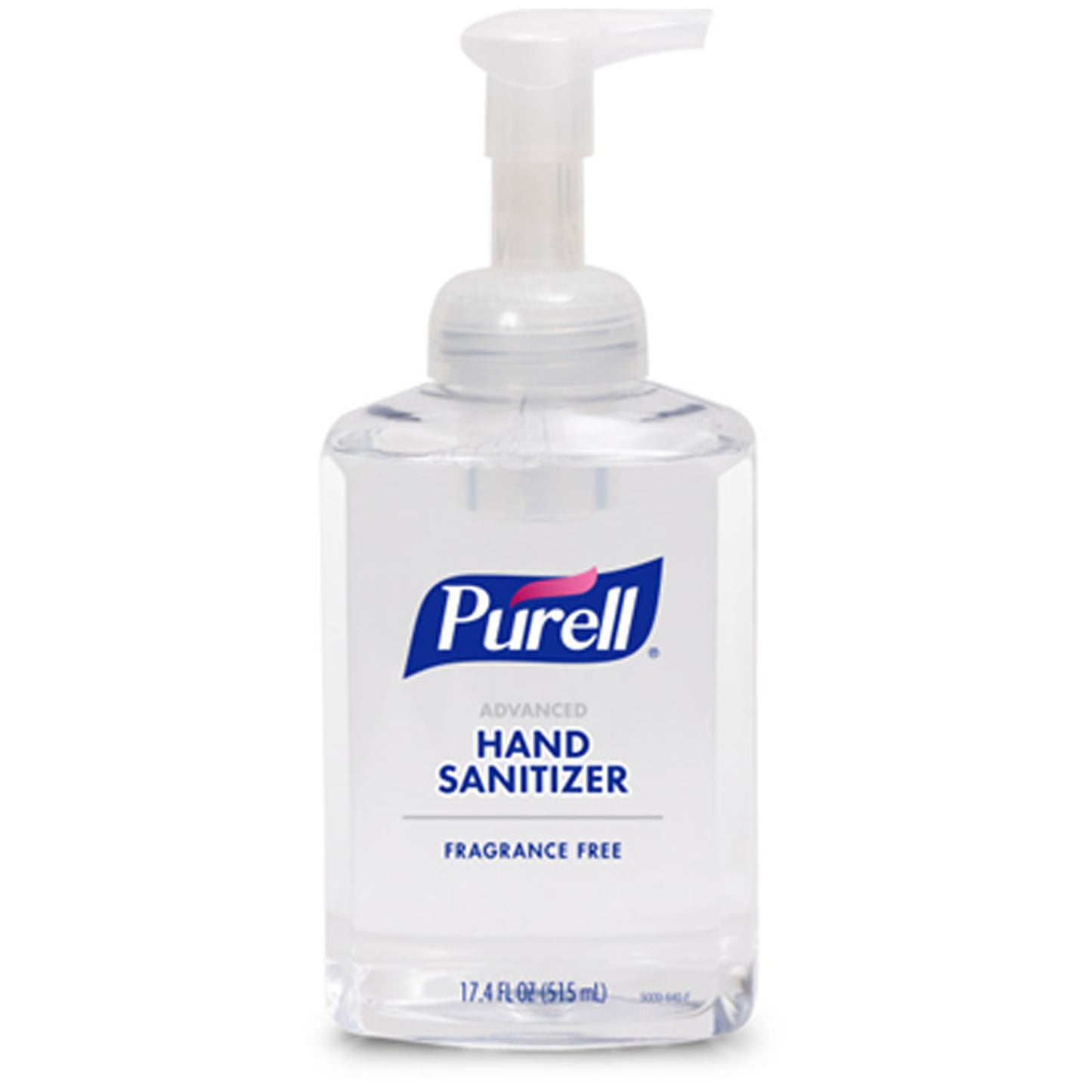 PURELL Advanced Hand Sanitizer, ULTRA NOURISHING Foam, 515mL, Clear, 4/cs (Item is considered HAZMAT and cannot ship via Air or to AK, GU, HI, MP, PR, VI)