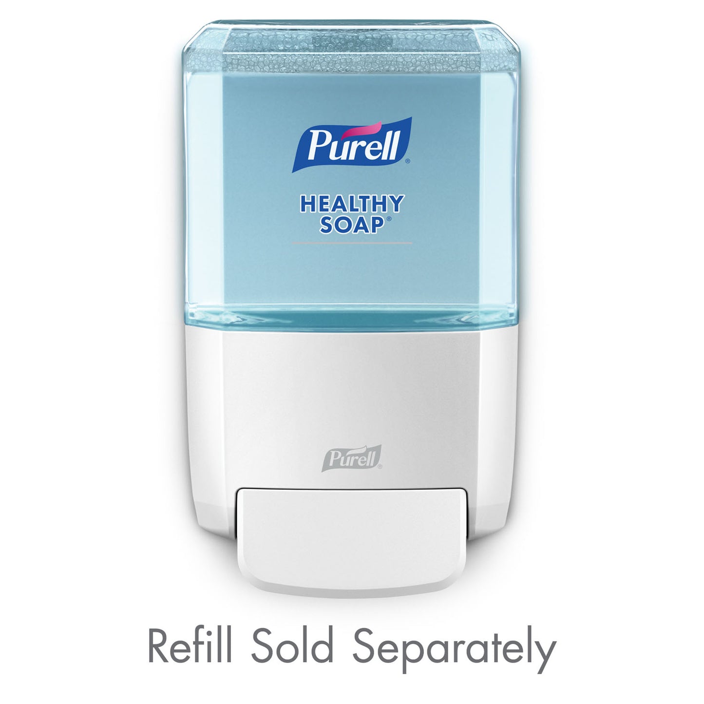 Soap Dispenser, 1200 ml, Push Style, White, 1/cs