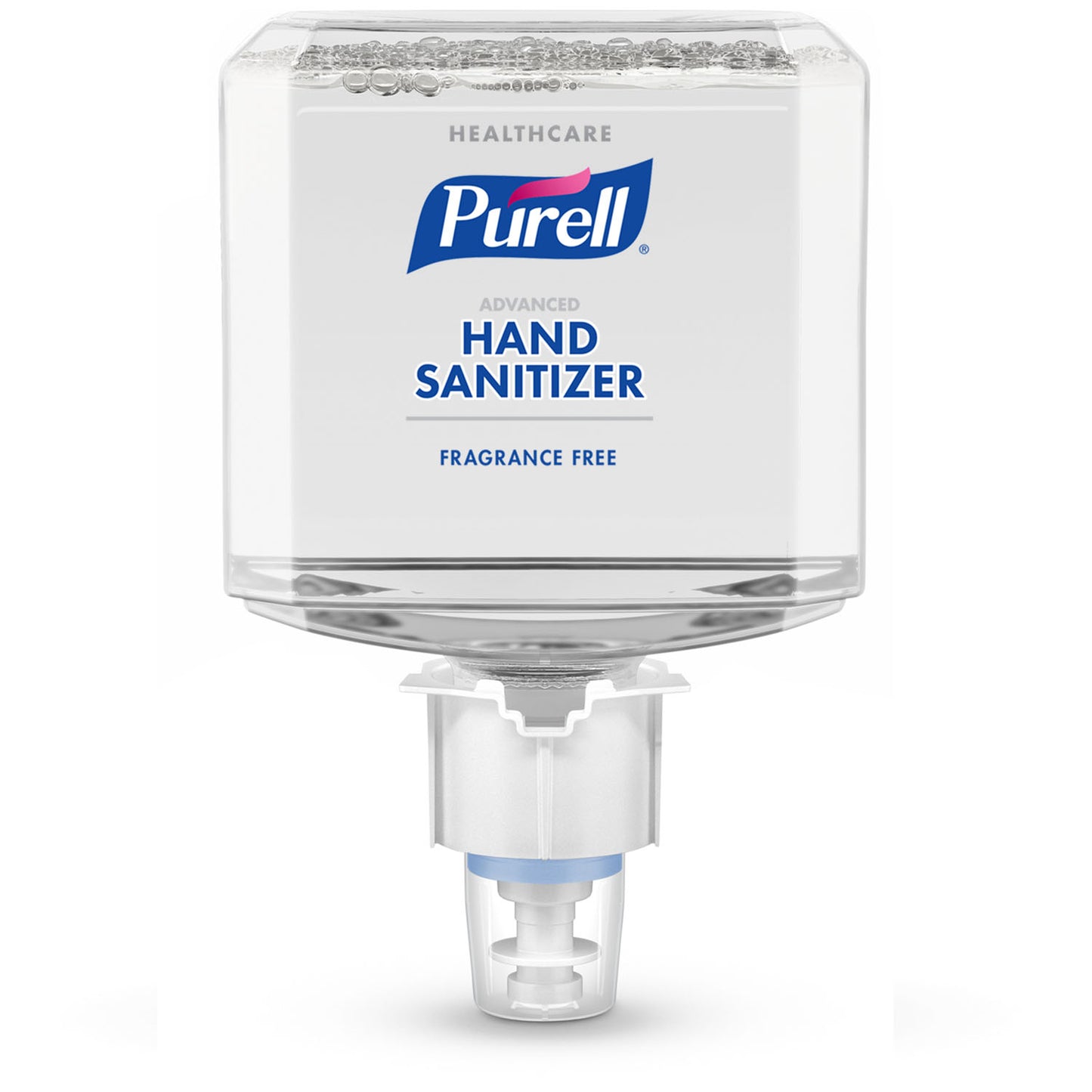 Healthcare Advanced Hand Sanitizer Gentle & Free Foam, 1200 ml, Clear, 2/cs (Item is considered HAZMAT and cannot ship via Air or to AK, GU, HI, MP, PR, VI)