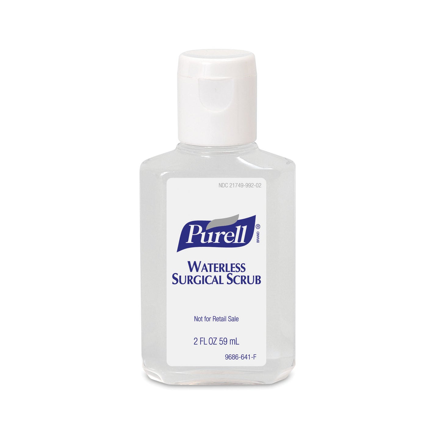 Purell Surgical Scrub, 2 oz Bottle Flip Cap, Clear, 24/cs (Item is considered HAZMAT and cannot ship via Air or to AK, GU, HI, MP, PR, VI)