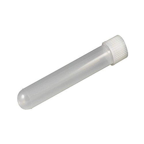 Test Tube, PP, 12 mL, 16 x 100mm, Non-Graduated, No Rim, 2000/cs