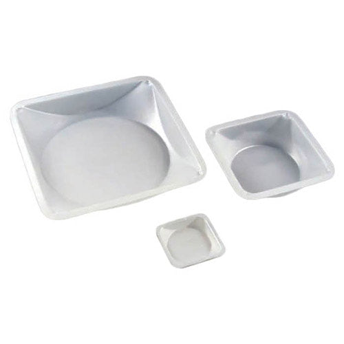 Weighing Boat, Plastic, Hexagonal, 20ml, Antistatic, Polystyrene, White, Small, 500/cs