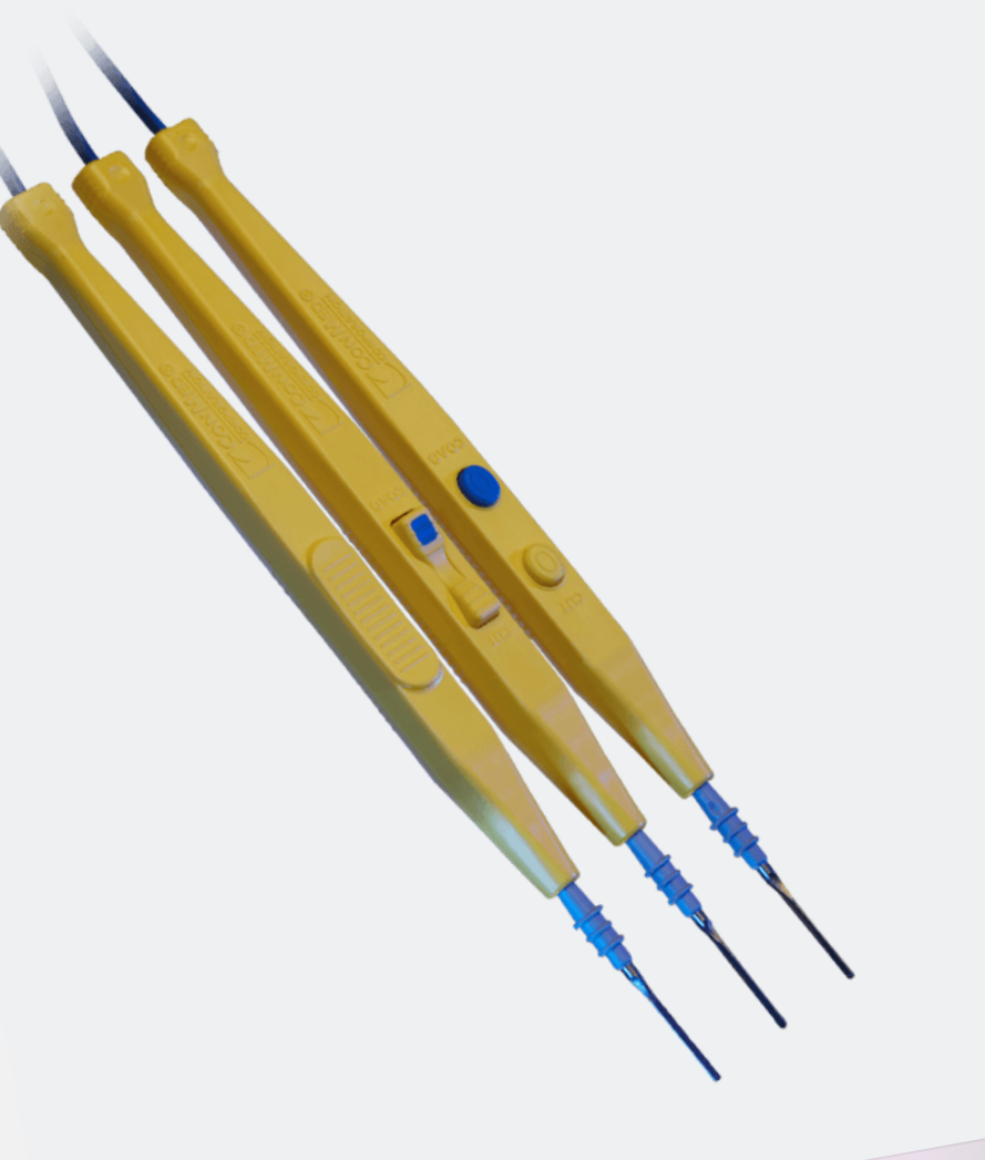 Hand Control Pencil, 1" Blade Electrode, Rocker Switch, Standard Disposable Blade, 15ft Cable, Holster, 40/cs