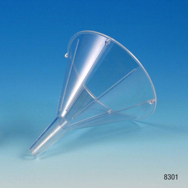 Disposable Funnel, 65mm, PP, 25/slv, 4 slv/bx