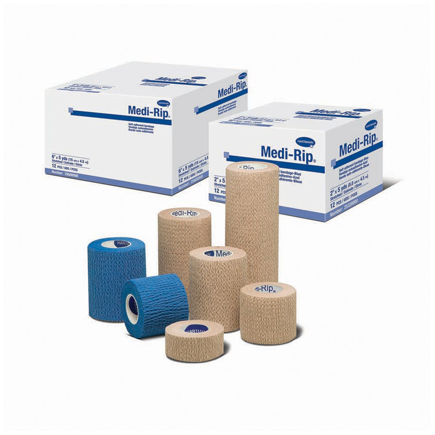 Bandage, 2" x 5 yds, Non-Sterile, Team Pack, Tan, 24/cs