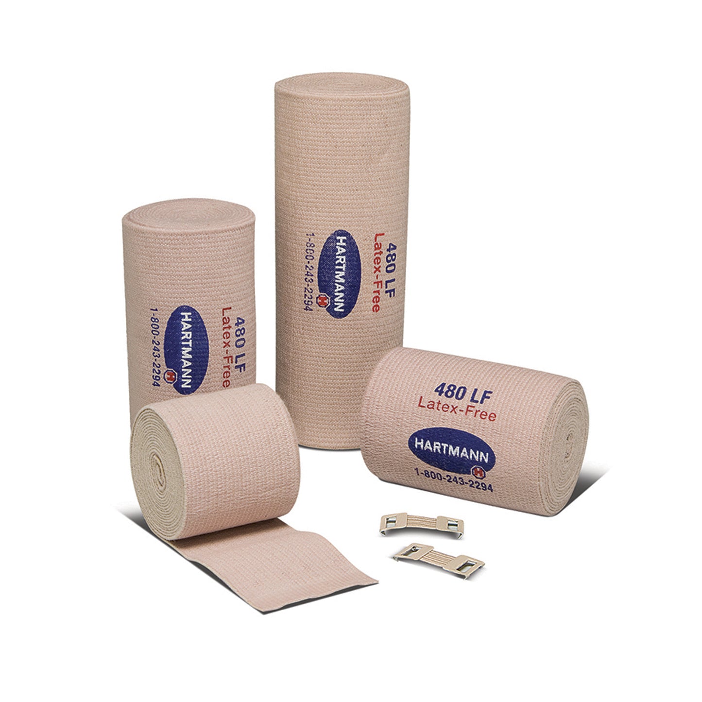 Bandage, Elastic, 4" x 5 yds, 10/pk, 6 pk/cs
