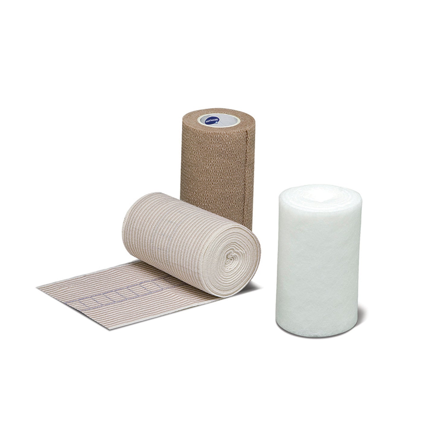 Compression Bandaging System Contains: Bandages, Tape Strips, Padding Bandage, 4" x 4.3 yds Compression Bandage 4" x 4.3 yds Cohesive Bandge 4" x 6.5 yds 8/cs