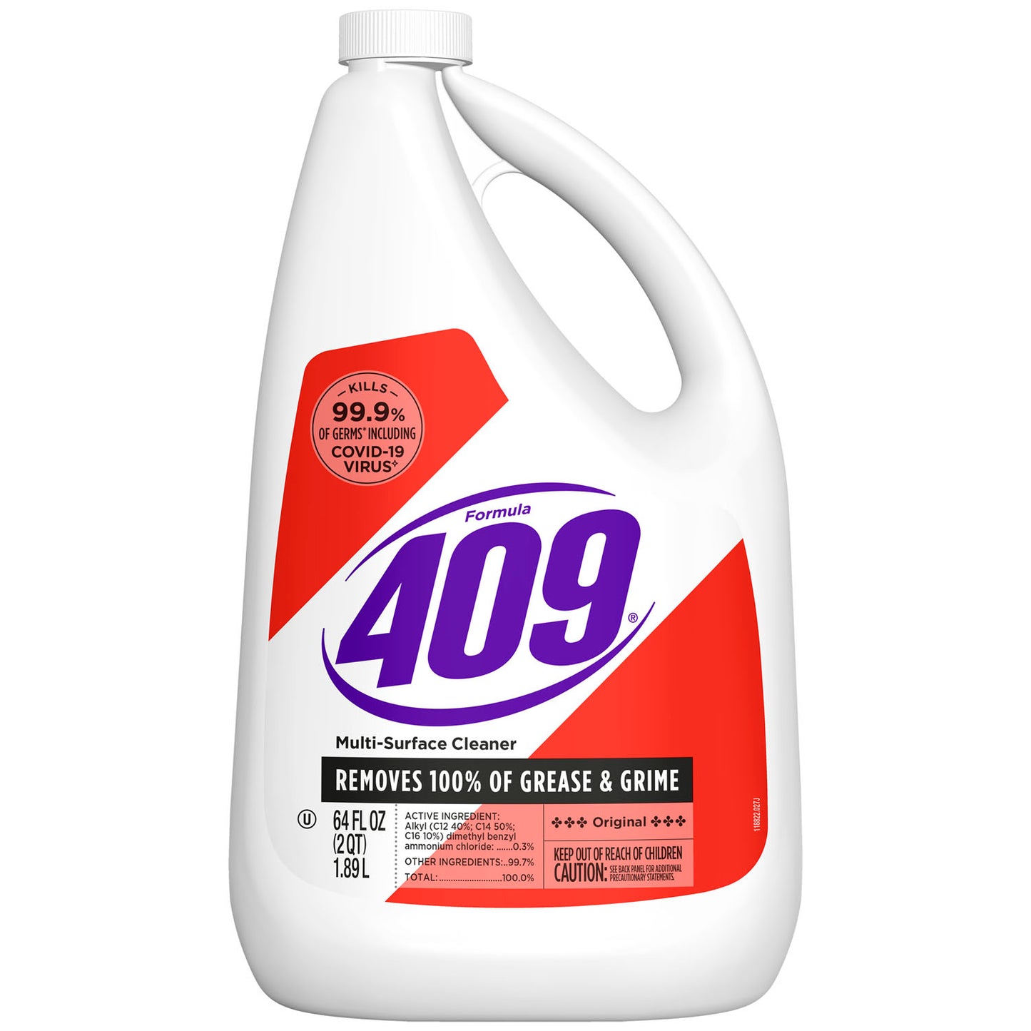 Formula 409 Multi-Surface Cleaner, Refill Bottle, Original, 64 fl oz, 6/cs (Continental US Only)