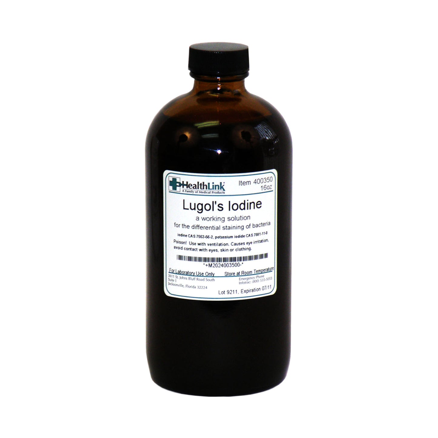 Lugol's Iodine, 16 oz (Item is Non-Returnable) (US Only)