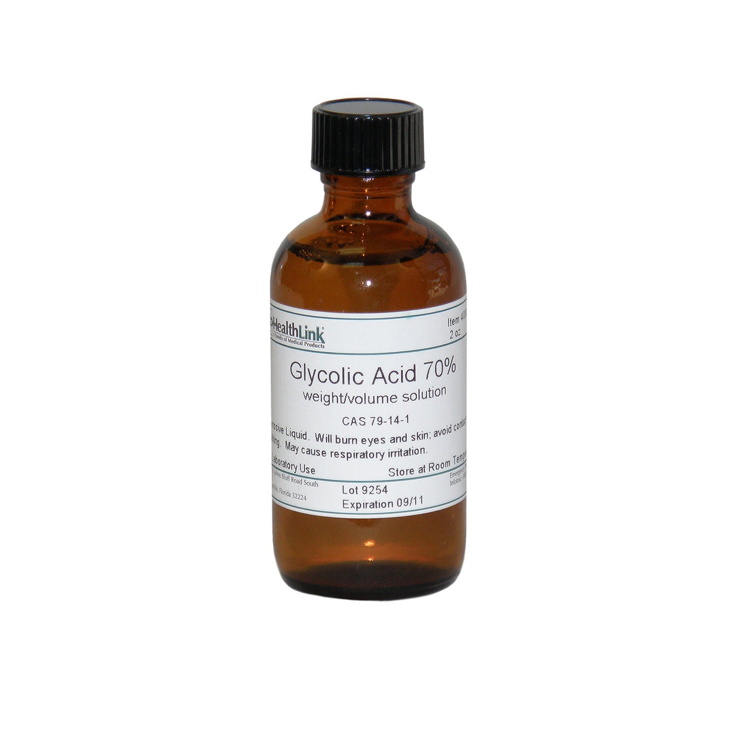 Glycolic Acid, 70%, 2 oz (Item is Non-Returnable) (US Only)